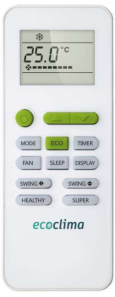 Ecoclima ECLCA-TC48/4R1 + ECLCP-TC02 + ECL-TC48/5R1(U)